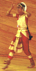 Our Hindu dancer